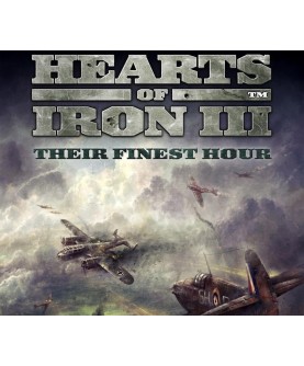 Hearts of Iron III - Their Finest Hour DLC Steam Key GLOBAL
